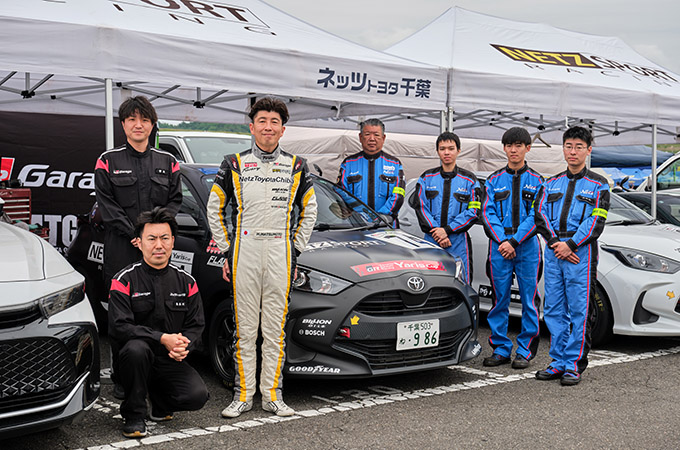 No.074 ネッツ千葉シュポルトレーシング / ネッツ千葉シュポルトYaris / 松本 英之 選手