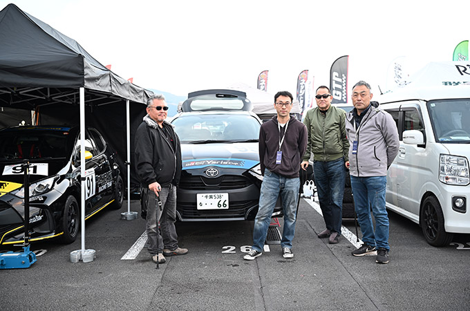 No.095 P-HEART / ガレージいしかわ★OGR yaris / 小倉 健太郎 選手