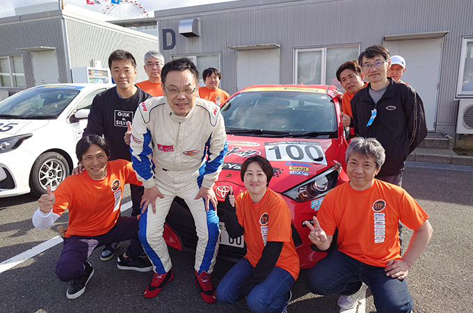 No.100 百瀬 孝仁 / U長野塩尻店μ速心YarisCVT / 百瀬 孝仁 選手