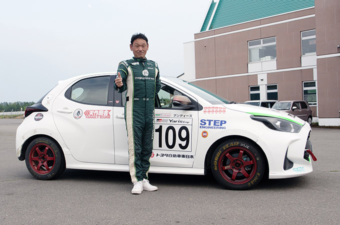 No.109 ステップエンジニアリング / 真狩もっこりＳＴＥＰ Ｙａｒｉｓ / 安藤 義明 選手