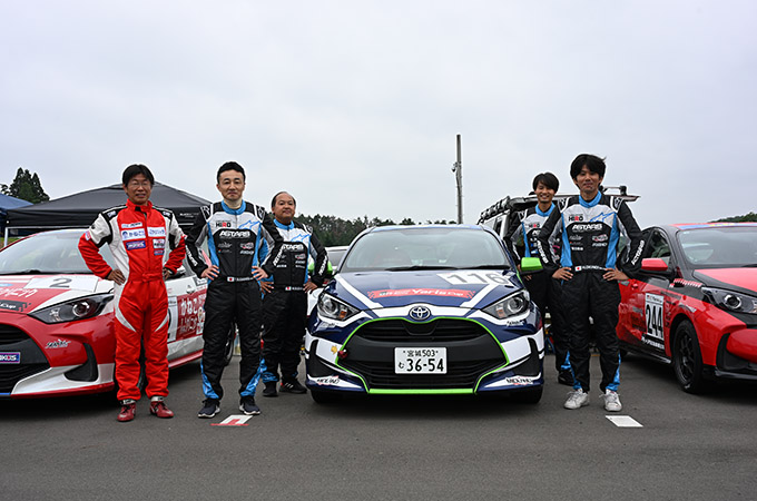 No.116 菅原 高明 / カーサポートヒロ嫁内緒Yaris / 菅原 高明 選手