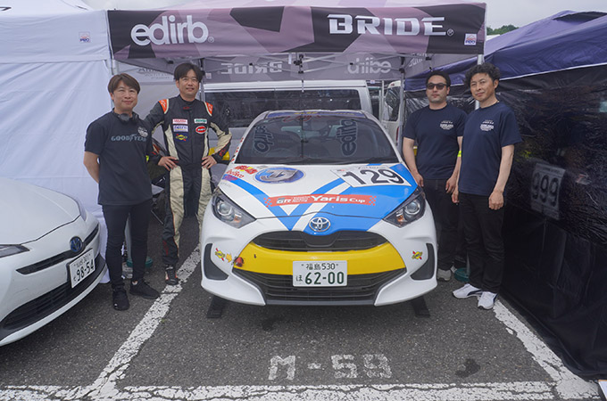 No.129 大友 裕一郎 / 鳥川自工☆タカマ♡P.MUYaris / 大友 裕一郎 選手