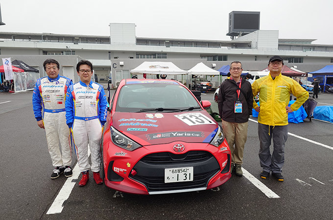No.131 川瀨 武男 / GRGミッドレス･㈱カワイ･Yaris / 川瀨 武男 選手