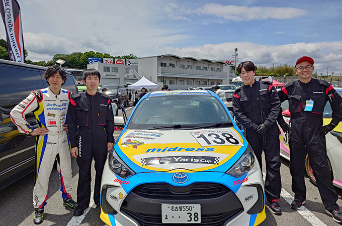 No.138 チーム ミッドレス / N中部GRGミッドレスYaris / 内藤 章太 選手