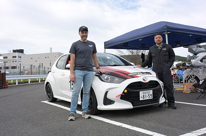No.152 HIGGINS MATTHEW JOSEPH / T-RAD Racing Yaris / HIGGINS MATTHEW 選手