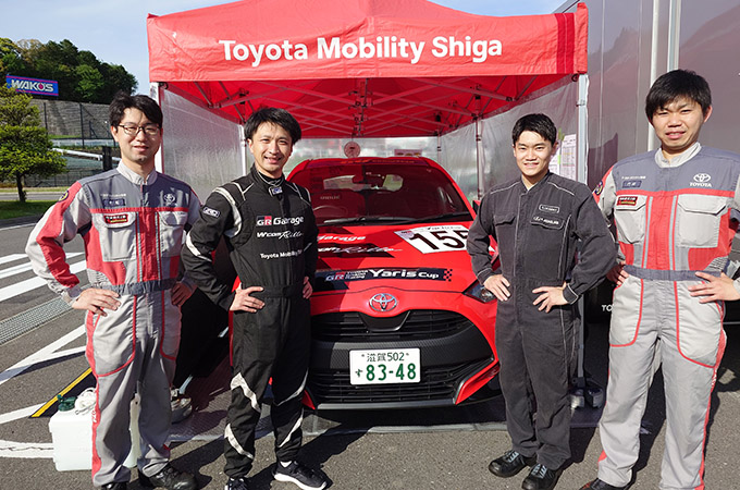 No.155 Toyota Mobility Shiga TMSS / TM滋賀 GRG栗東 Yaris / 水野 裕治 選手