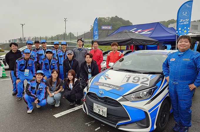 No.192 ネッツトヨタフクイレーシングクラブ / N福井μスマイル192Yaris / 村嶋 寿晃 選手