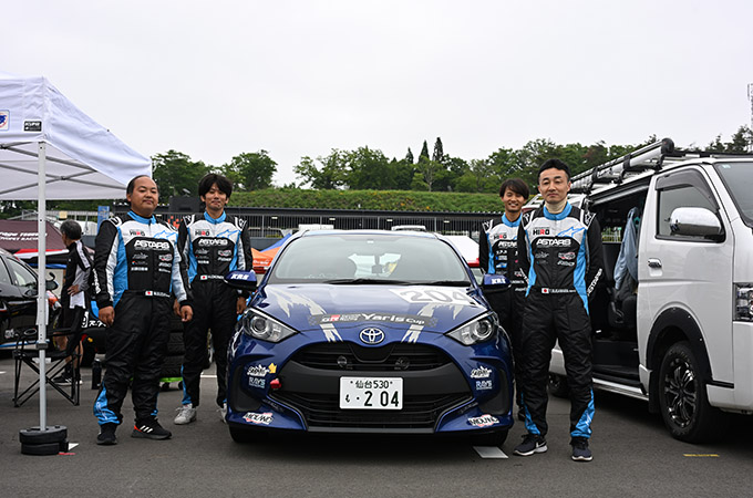 No.204 鈴木 聖臣 / カーサポートヒロKRS制動屋 Yaris / 鈴木 聖臣 選手