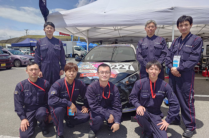 No.227 チームトヨタカローラネッツ岐阜 / CN岐阜グリッツレーシング227Yaris / 大場 亮 選手