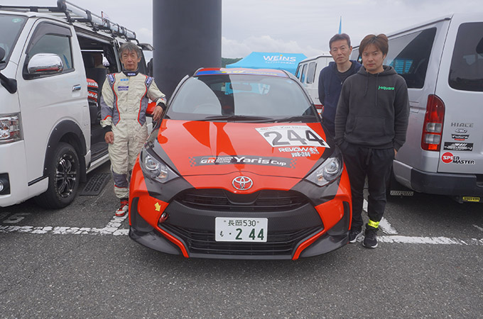 No.244 横田 剛 / KYC Yaris / 横田 剛 選手