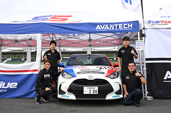 No.270 AVANTECH racing team / Star5 AVANTECH Yaris / 北野 伸孝 選手