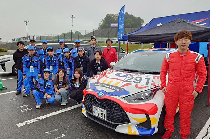 No.291 大久保 尚 / N福井μスマイル291Yaris / 大久保 尚 選手