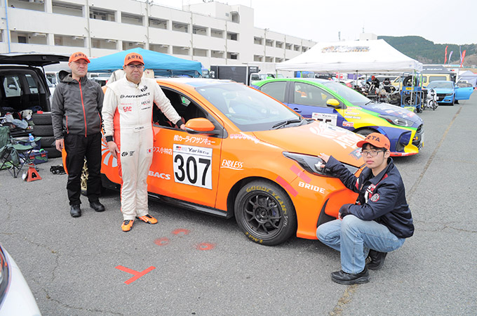 No.307 オートバックスwithカーライフサンキュー / オートバックス小林ED匠作MIDLANDYaris / 井上 功 選手
