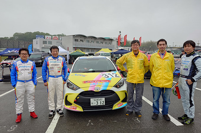No.312 チーム ミッドレス / いなふぉと号GRGミッドレスYaris / 稲垣 之浩 選手