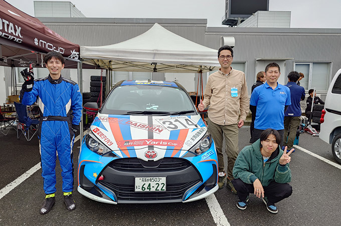 No.314 クロダレーシング / ガレージダイシン314号 Yaris / 成田 辰輔 選手