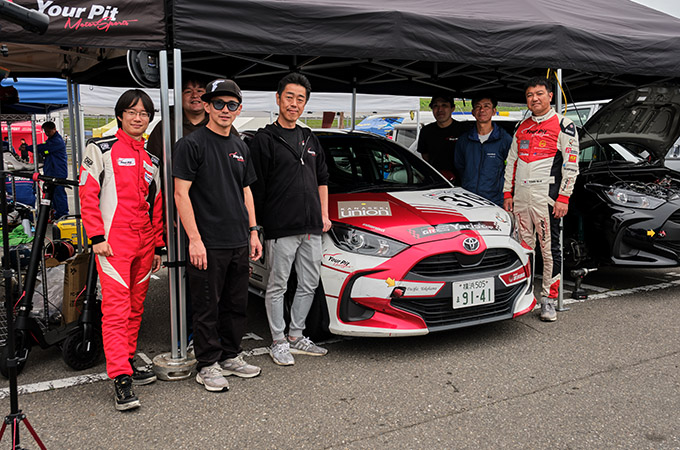 No.319 ユーピットモータースポーツ / Your-Pit Yaris / 佐藤 陽 選手