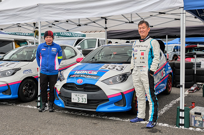 No.333 アプロスレーシング / ワコーズWMレイズHPIYaris / 横尾 優一 選手