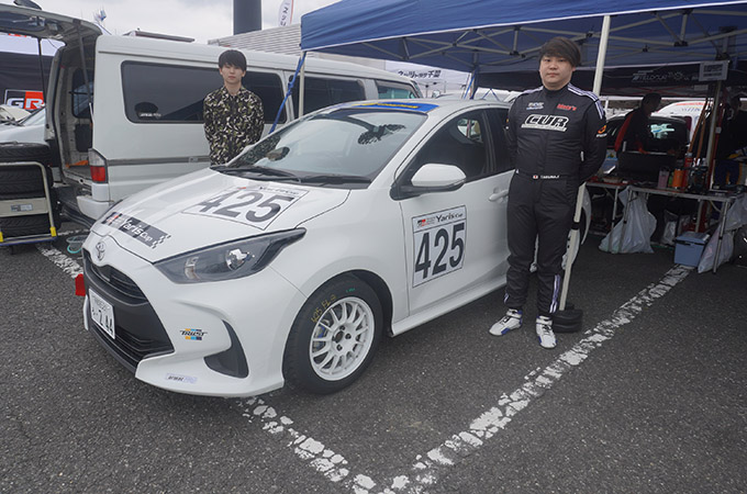 No.425 ターマック・プロ レーシングチーム / T&NH Yaris / 山内 拓磨 選手