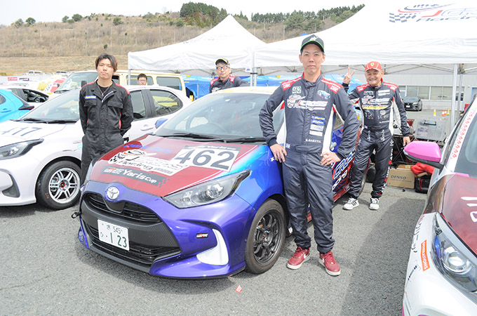 No.462 JCrossRacing / TMP-クロスカーズYarisCVT / 作田 佳二 選手