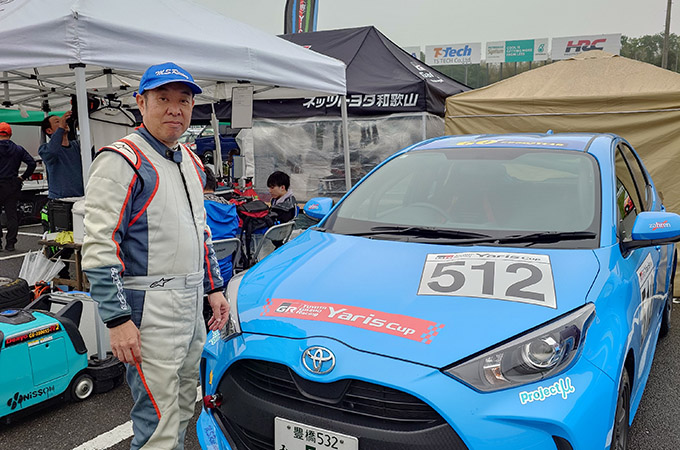 No.512 ガッツ杉浦 / MSレーシング512Yaris / ガッツ杉浦 選手