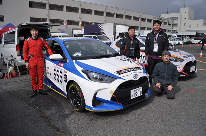 No.555 カローラ大分レーシングチーム / TCO.GRガレージ大分中央Yaris / 森田 辰伍 選手