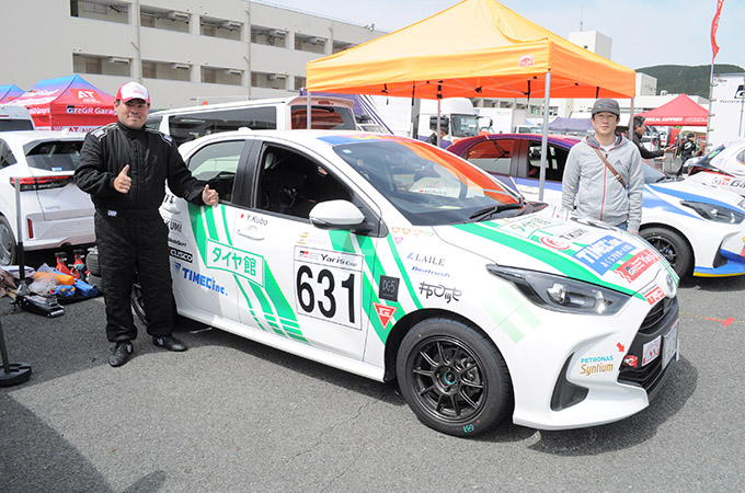 No.631 久保 侑大 / TIMECタイヤ館タクミYaris / 久保 侑大 選手