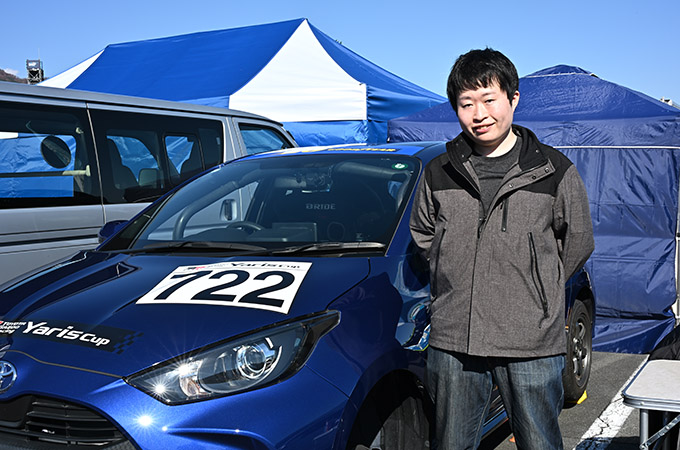 No.722 AUTOHAUS V2R / AUTOHAUS Yaris / 佐藤 優人 選手
