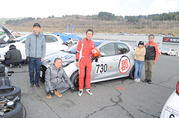 No.730 トライレーシング / まるぐんトマト&メロンTRY_Yaris / 福田 明浩 選手