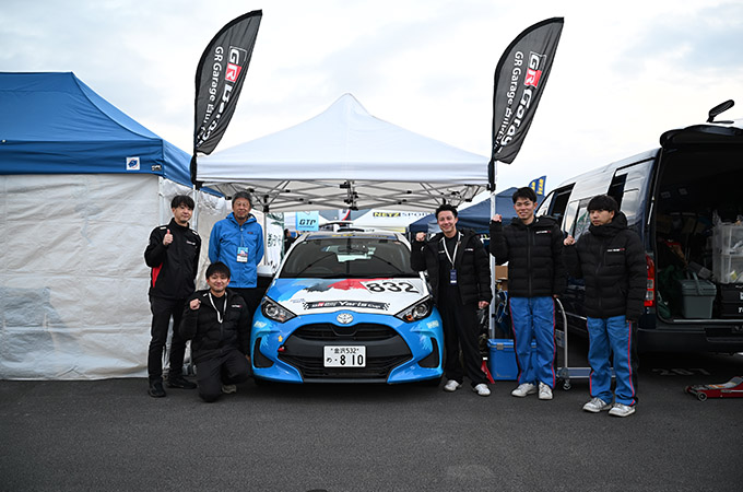 No.832 GRGarageハクサンインターRT / ネッツ石川GRG白山インターRT Yaris / 末永 ブルノヒデオ 選手