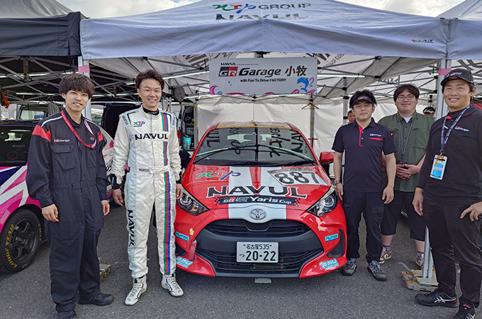 No.887 NAVUL / NTP GRGarage YarisCVT / 今井 孝 選手