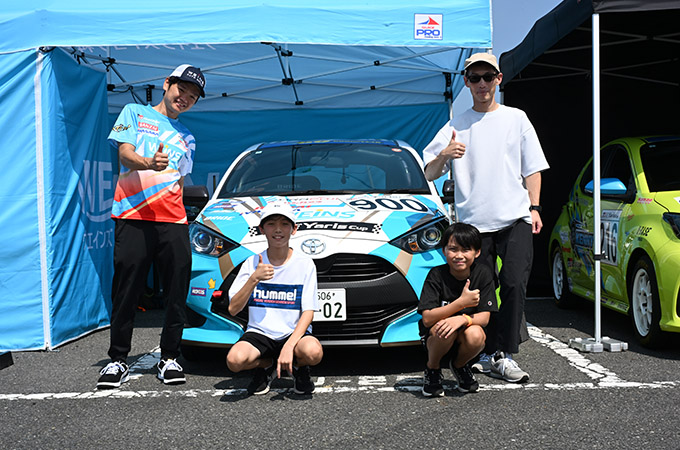 No.900 ウエインズトヨタ神奈川レーシングチーム / ウエインズトヨタ神奈川Yaris / 山本 龍一 選手