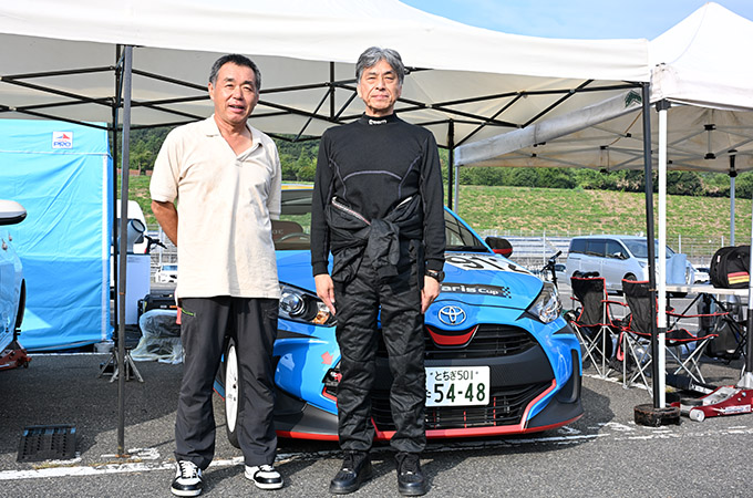 No.912 小野津 博之 / カザマグループウエストヒルだるいYarisCVT / 小野津 博之 選手