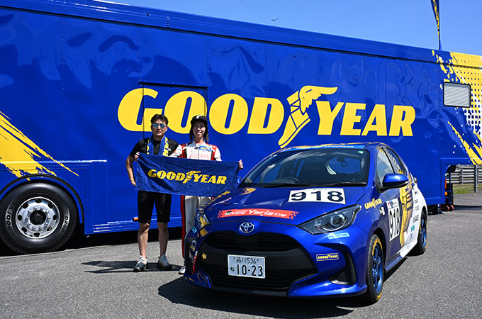 No.918 GOODYEAR CUSTOMER RACING / GOODYEARRacing Yaris / 武藤 壮汰 選手