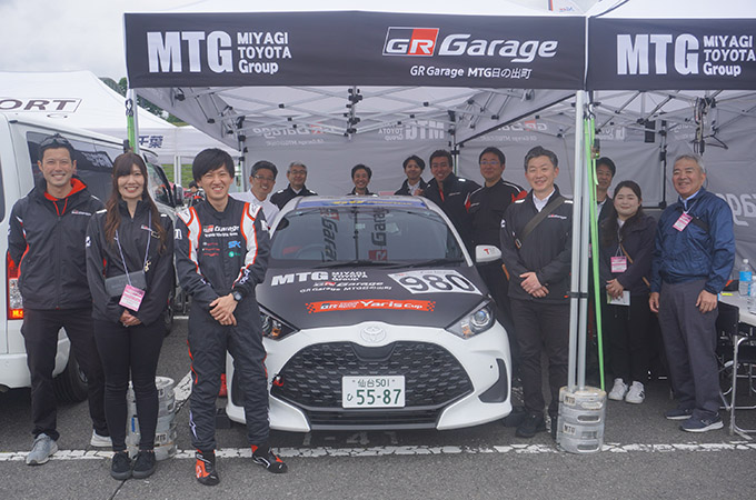 No.980 MTG Motorsports / MTG Motorsports Yaris / 大友 敦仁 選手
