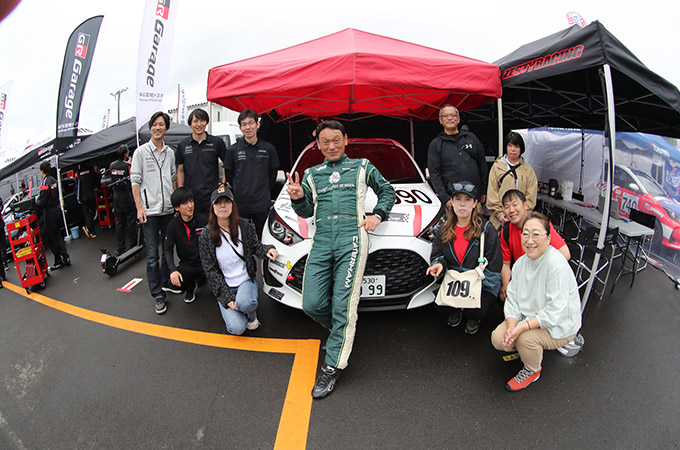No.990 安藤 義明 / Zestyエンドレス スノコ Yaris / 安藤 義明 選手