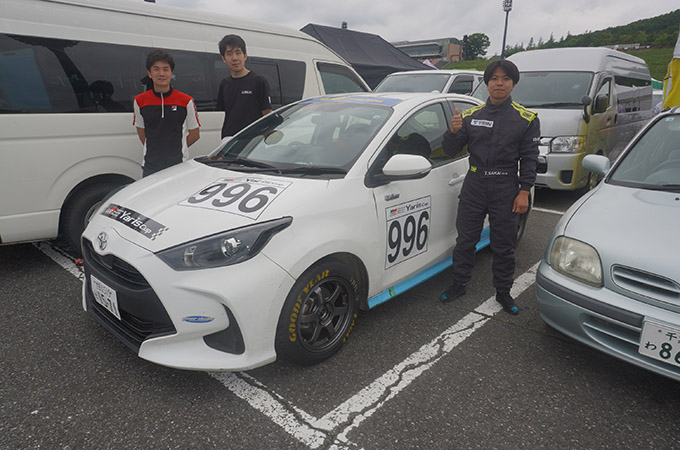 No.996 茂利 大輔 / パワークラスター冨田商事Yaris / 茂利 大輔 選手