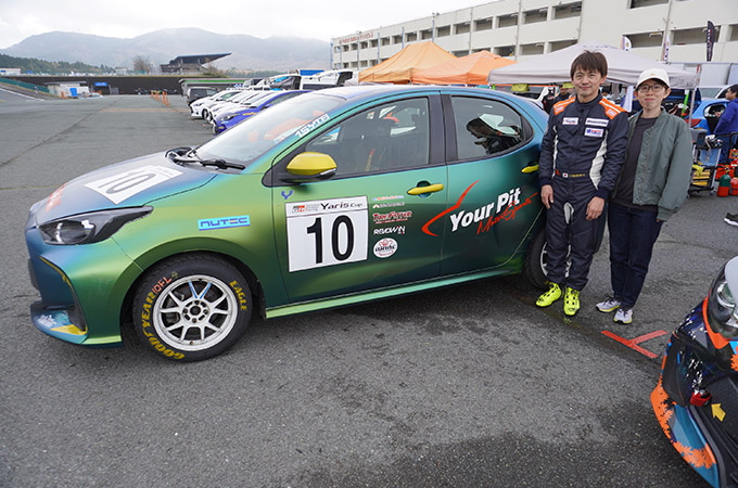 No.010 吹谷 禎一郎 / NUTECYourpitSTUYaris / 吹谷 禎一郎 選手
