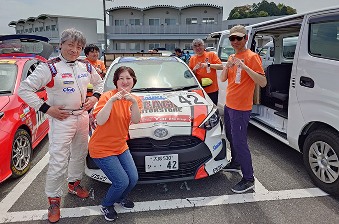 No.042 樺田祐司 / STFピースMS天頂Yaris / 樺田 祐司 選手