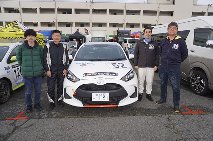 No.052 水野 泰昌 / ネッツ中部ミッドレスCF14Yaris / 水野 泰昌 選手