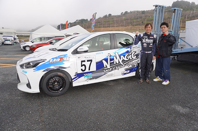 No.057 西田 拓矢 / N-MAGIC☆制動屋☆Yaris / 西田 拓矢 選手