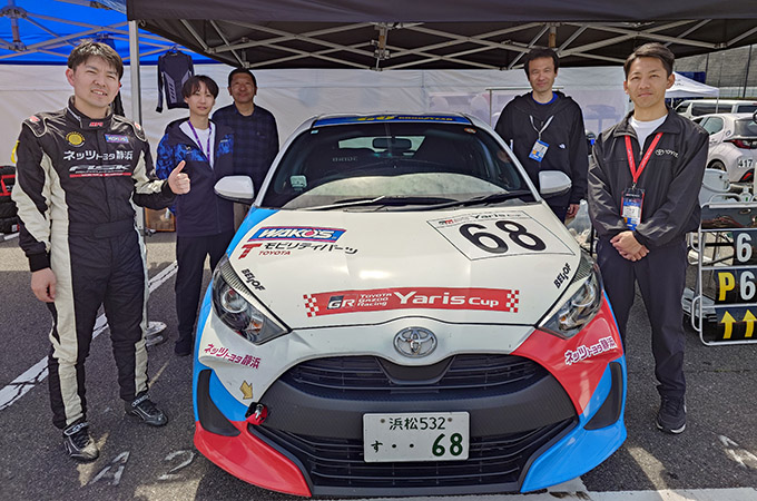 No.068 ネッツ静浜ASKレーシングチーム / N静浜ASKワコーズYaris / daikiohmura 選手