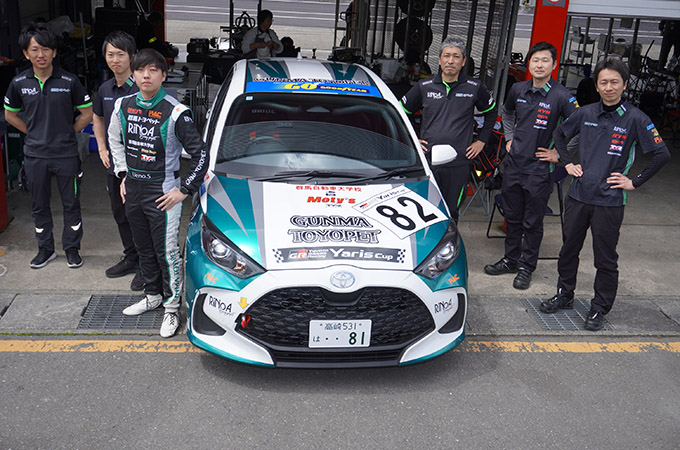 No.082 上野 柊斗 / 群馬トヨペットRiNoAYaris / 上野 柊斗 選手