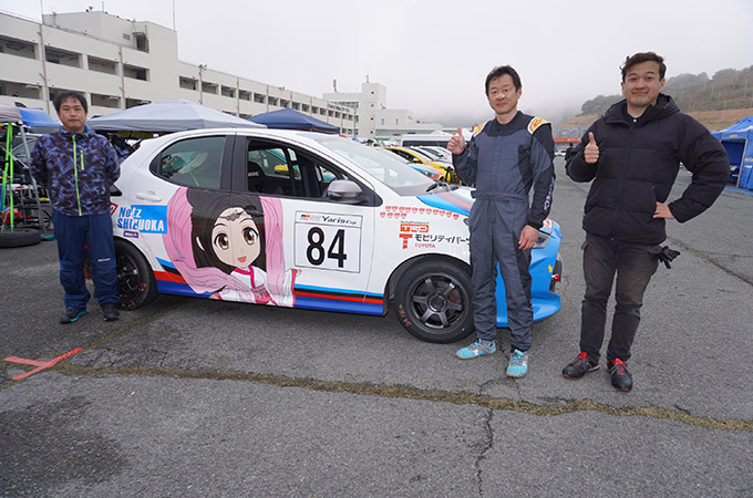No.084 ネッツシズオカ ｃｈａｆｕｋａ / ネッツ静岡チャフカYaris / 水町 靖 選手