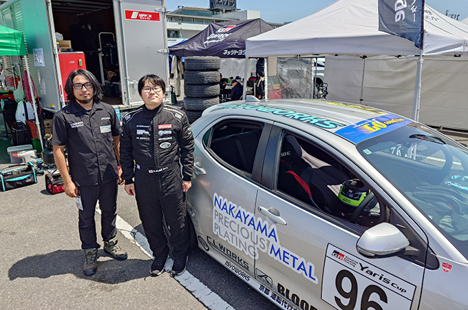 No.096 Largo Prestissimo Corse / BLOOD☆LPCorseYaris / 西井 夏輝 選手
