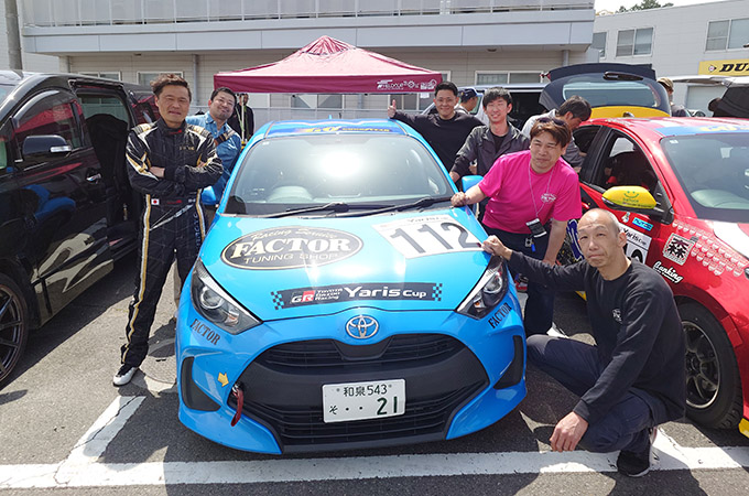 No.112 武田 泰一 / FACTORクルーGAKUYAYaris / 武田 泰一 選手