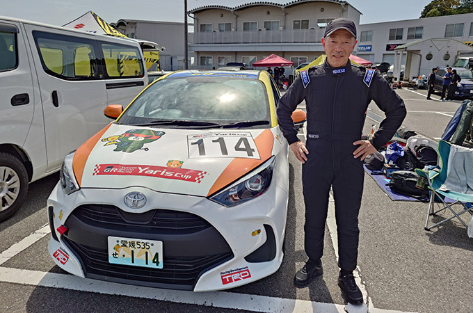 No.114 泉谷 裕則 / 愛媛大学病院ME機器センターYaris / 泉谷 裕則 選手