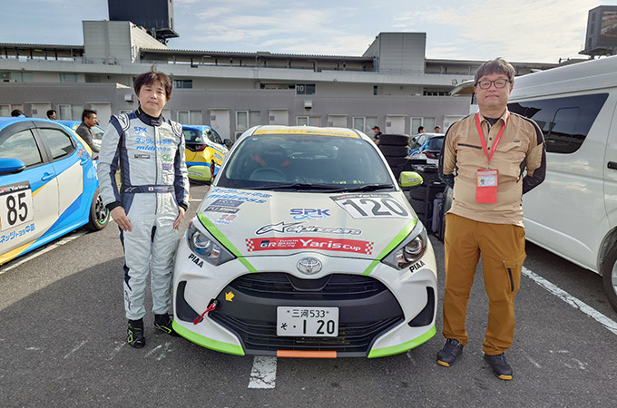 No.120 堀内秀也 / A☆ミッドレスYarisCVT / 堀内 秀也 選手