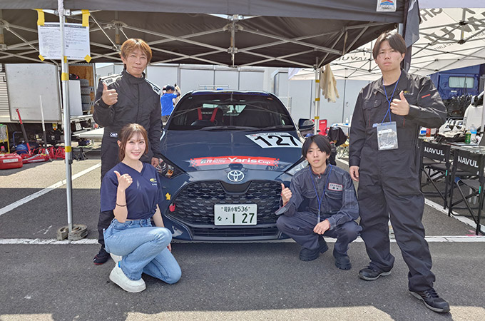No.127 Kモータース / Kモータース かなみん ENYaris / 篠田 清高 選手