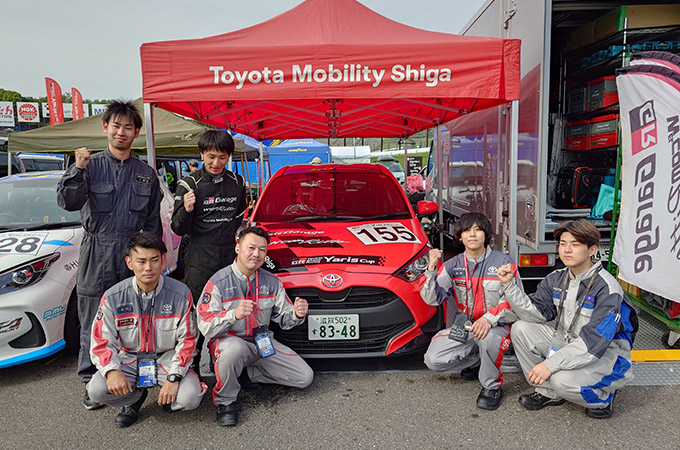 No.155 Toyota Mobility Shiga TMSS / TM滋賀 GRG栗東 Yaris / 水野 裕治 選手
