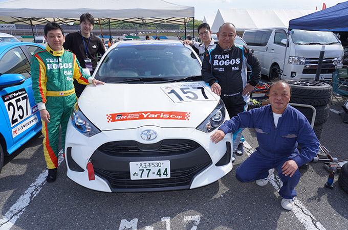No.157 チームロゴス / RSロゴスワコーズYaris / 梅田 敏 選手